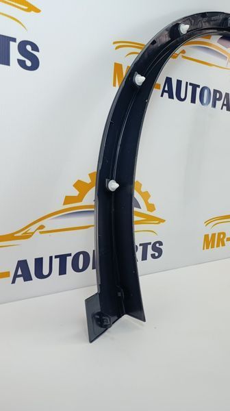 Накладка арки крила переднього лівого без отвору під парктронік (Аналог) Tesla Model X / Тесла Модель X 2021+ 1608094-00-F 1608094-00-F фото
