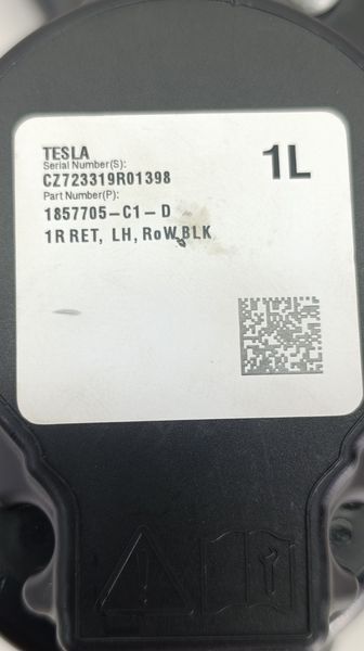 Ремінь безпеки лівий передній водійський (Новий оригінал) Tesla Model 3 Highland / Тесла Модель 3 Хайленд 1857705-C1-D 1857705-C1-D-ORG фото